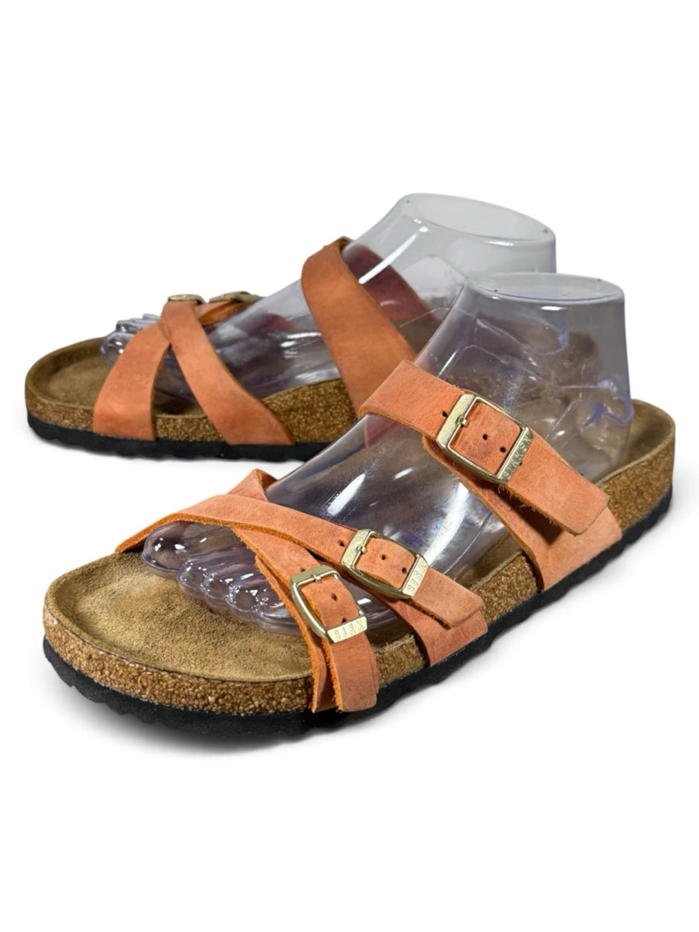 The Birkenstock Franca Sandals Women's Size 10 (Men’s Size 8) Burnt Orange
